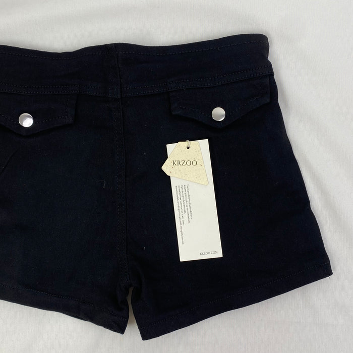 Y2K ultra-short heavy-duty riveted denim shorts