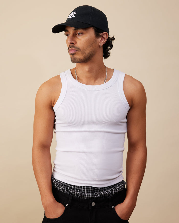 YK Dad Cap | Washed Black