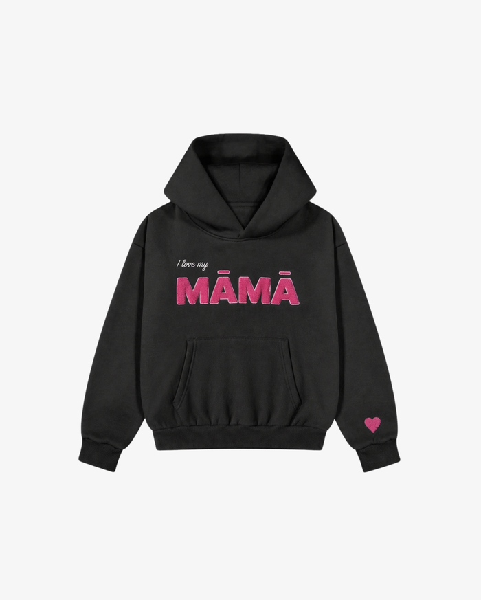 YK Kids Mama Hoodie | Slate