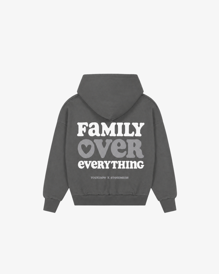 YK Kids x Steedmans Hoodie | Charcoal