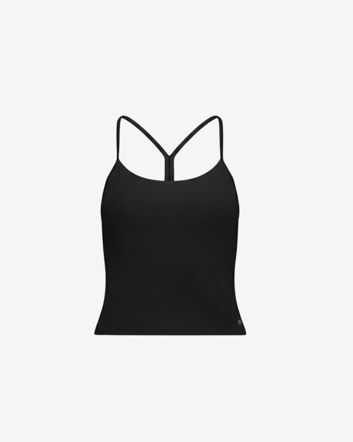 YK Move Cloud Scoop Top | Black