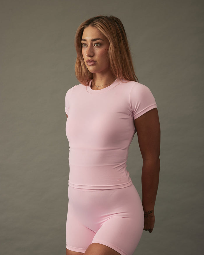 YK Move Cloud Short Sleeve | Blush