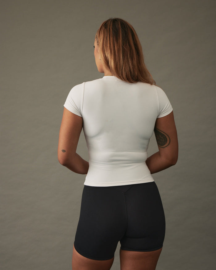 YK Move Cloud Short Sleeve | White