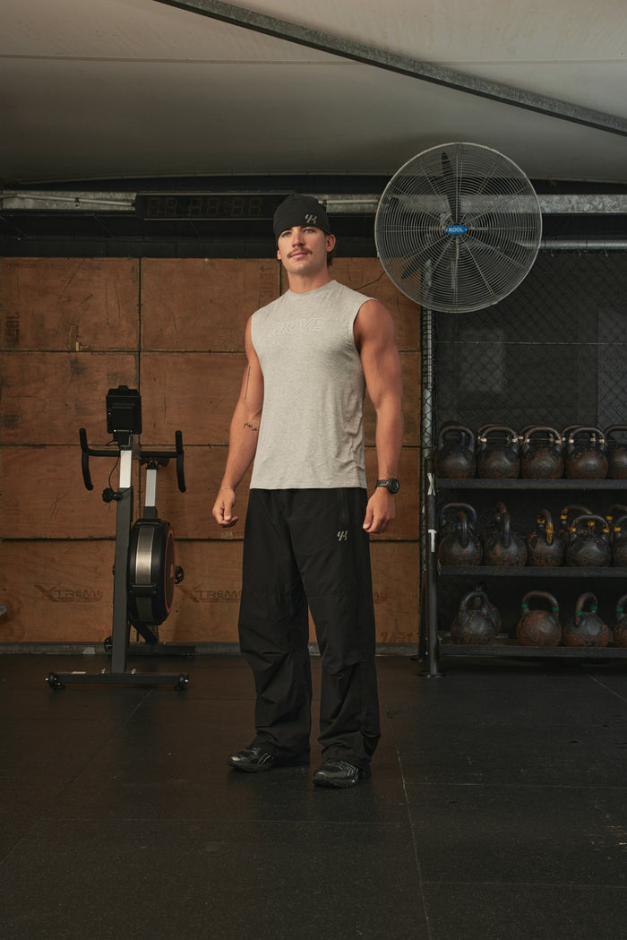 YK Move Flow Tank | GREY MARLE