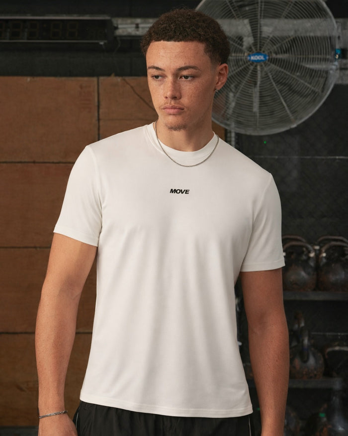 YK Move Flow Tee | White