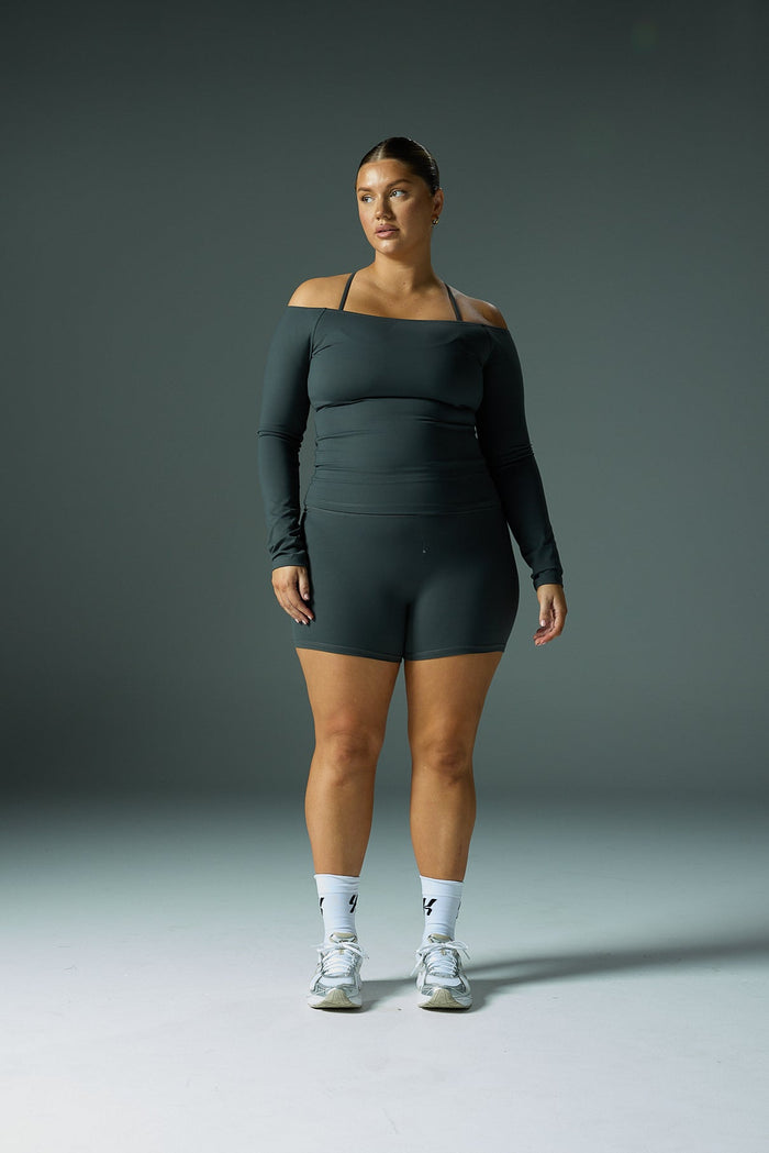 YK Move Sculpt 5" Shorts | Charcoal