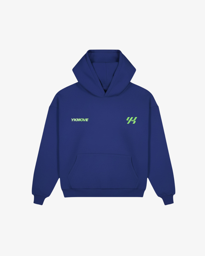 YK Move Stacking Days Hoodie | Blue
