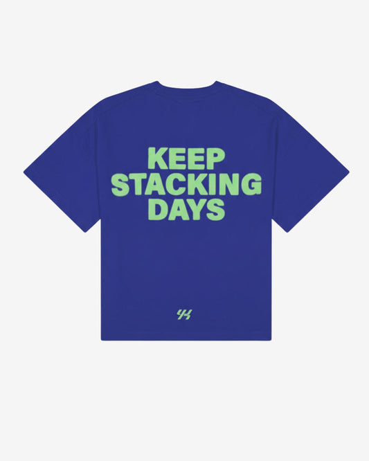 YK Move Stacking Days Tee | Blue