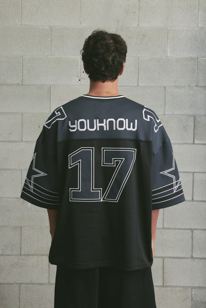 YKFL Jersey | Black/Charcoal