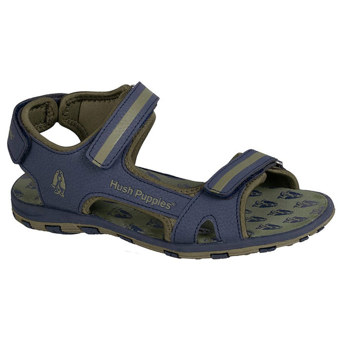 Youth Pat Rafter Sandals Navy Olive Multi