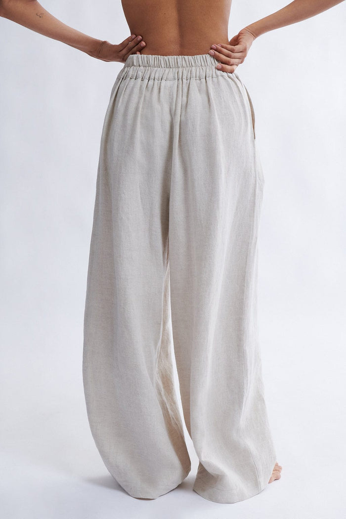 Eliza Faulkner Designs Inc. Yves Pant Cream Linen