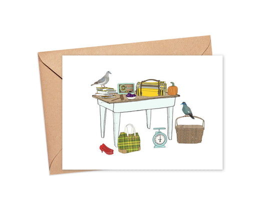 Zodiac Libra Card